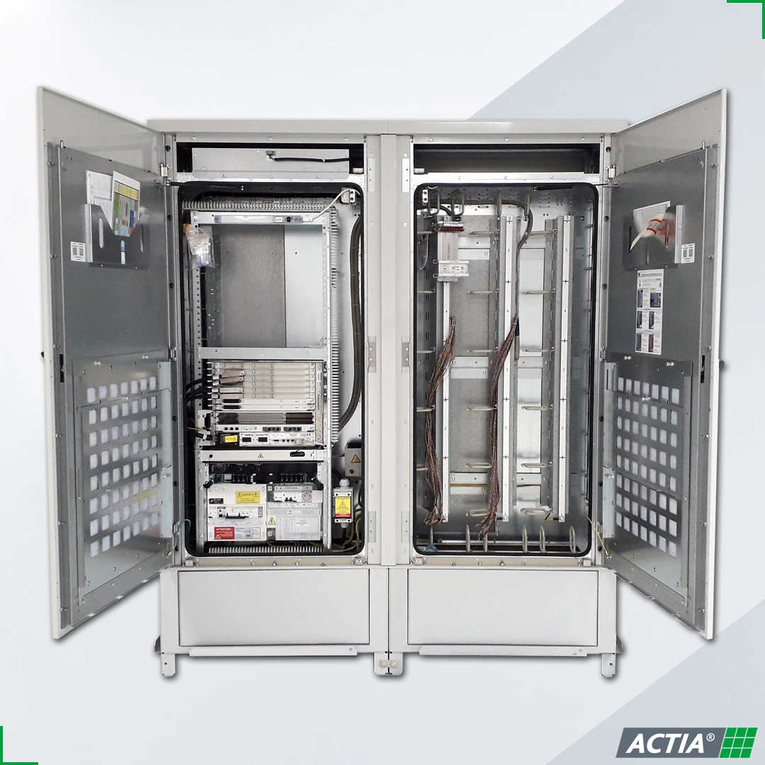 Solutions pour Téléphonie Baie d’Hébergement Outdoor pour Équipements Extérieurs - ACTIA Energy