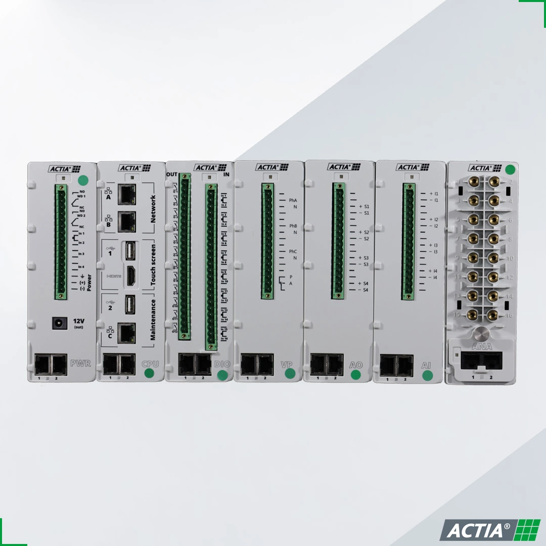 Protecciones Numéricas y RTU RTU de telecontrol para agrupaciones de subestación RTE - ACTIA Energy