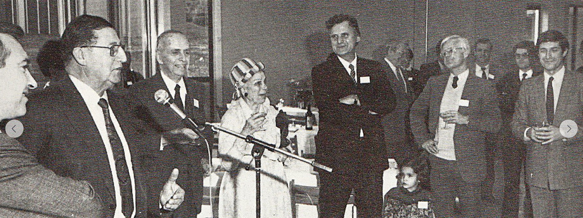 Inauguration Techniphone en 1984 - Le Puy-Sainte-Réparade