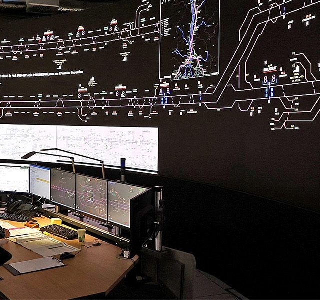 Modernisation de la LGV Sud-Est supervision du réseau SNCF