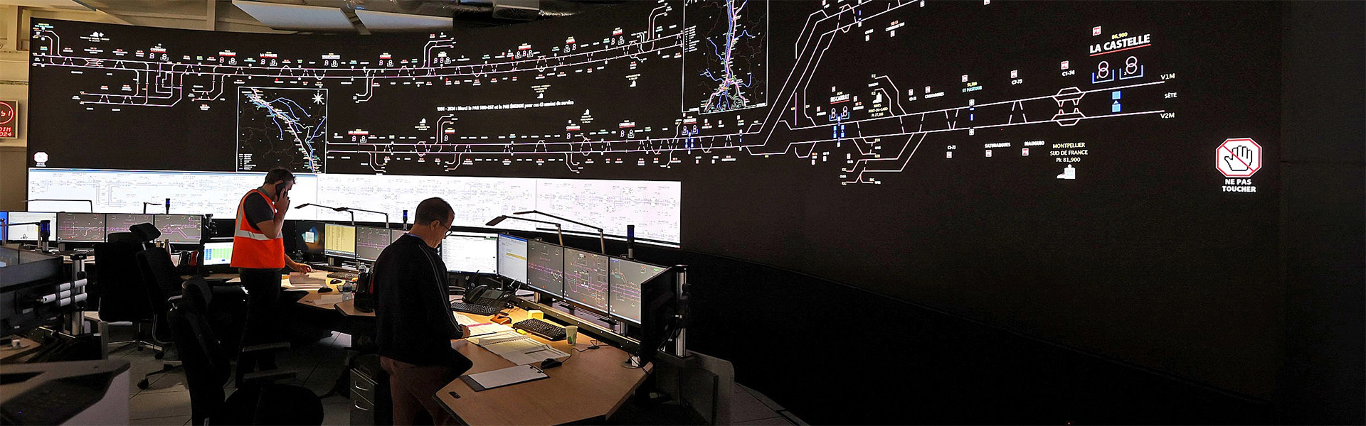 Modernisation de la LGV Sud-Est supervision du réseau SNCF
