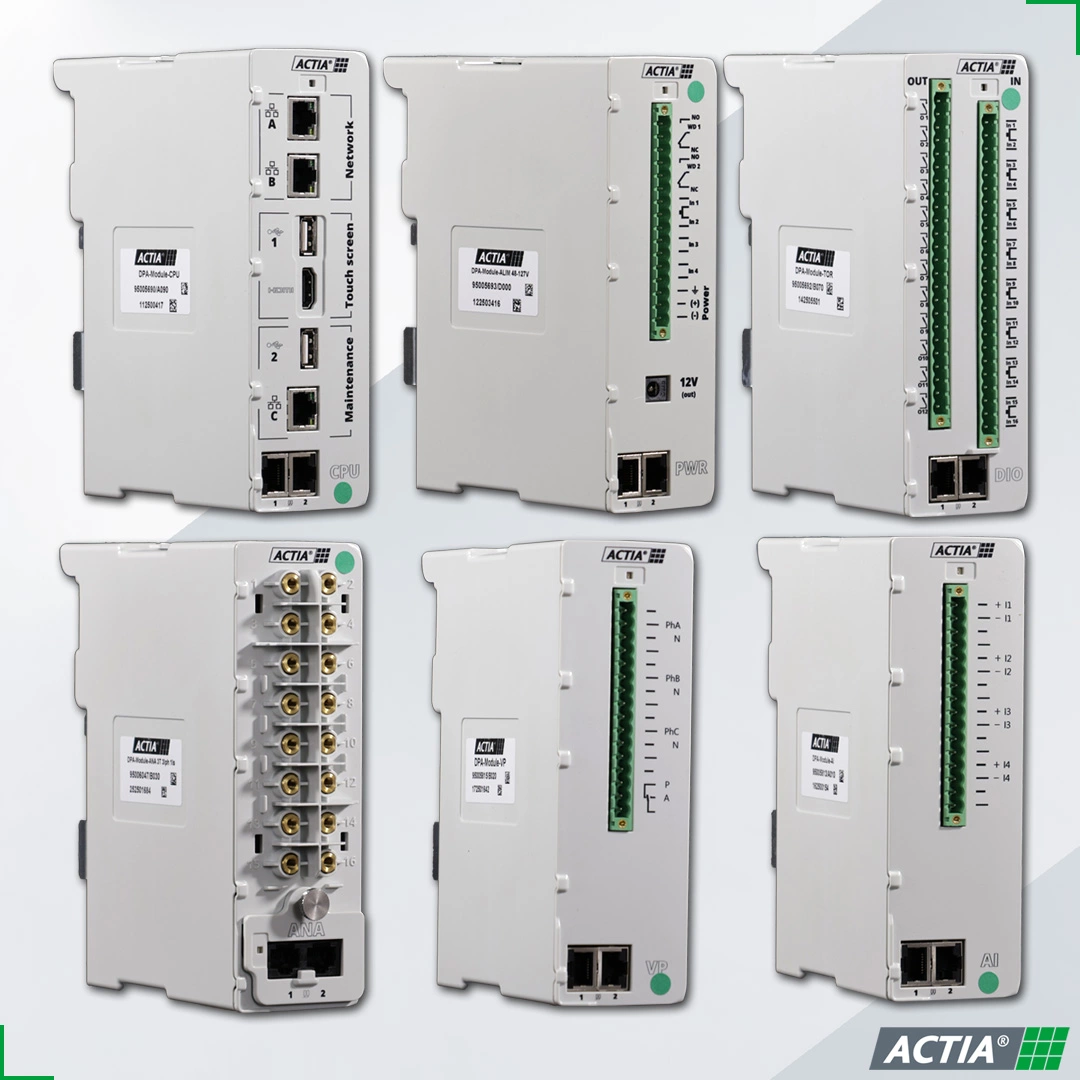 Protections Numériques & RTU Protection Numérique Modulaire HTA pour Postes Électriques - ACTIA Energy