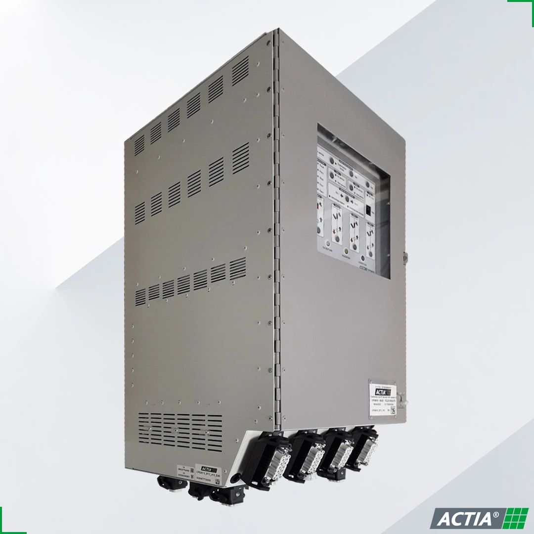 HV/LV Network Monitoring Post Smart Unit Enclosure - ACTIA Energy